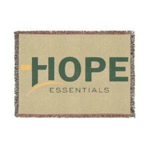 HOPE Essentials Woven Blanket — Inspirational Cozy Throw Blanket