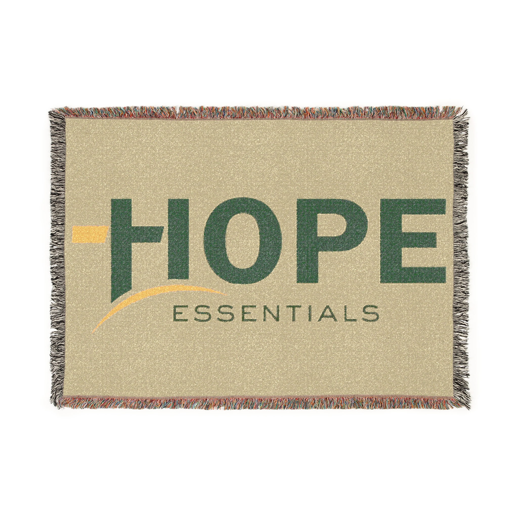 HOPE Essentials Woven Blanket — Inspirational Cozy Throw Blanket