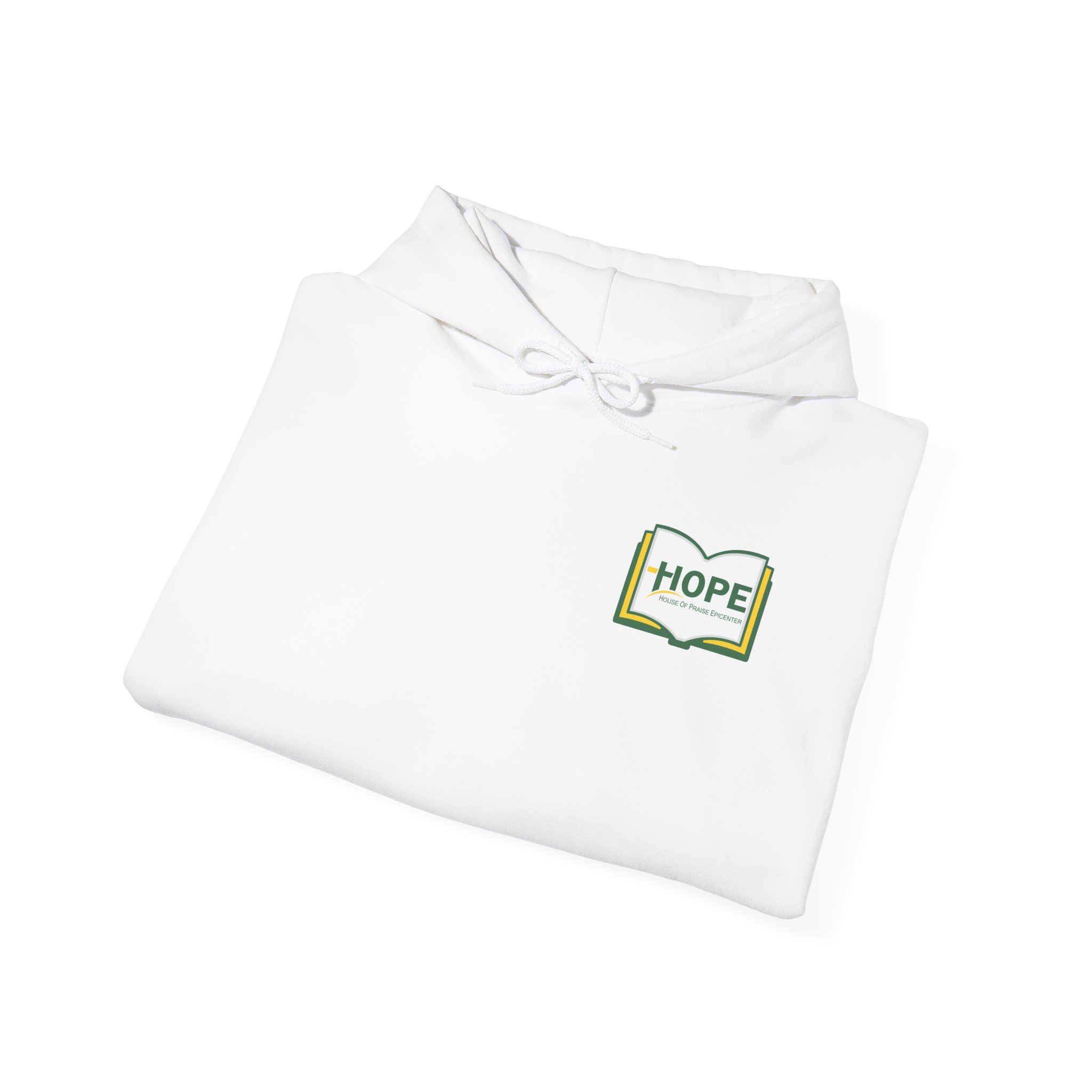 HOPE Unisex Heavy Blend™ Hooded Sweatshirt | HOPE motto back print - Image 4