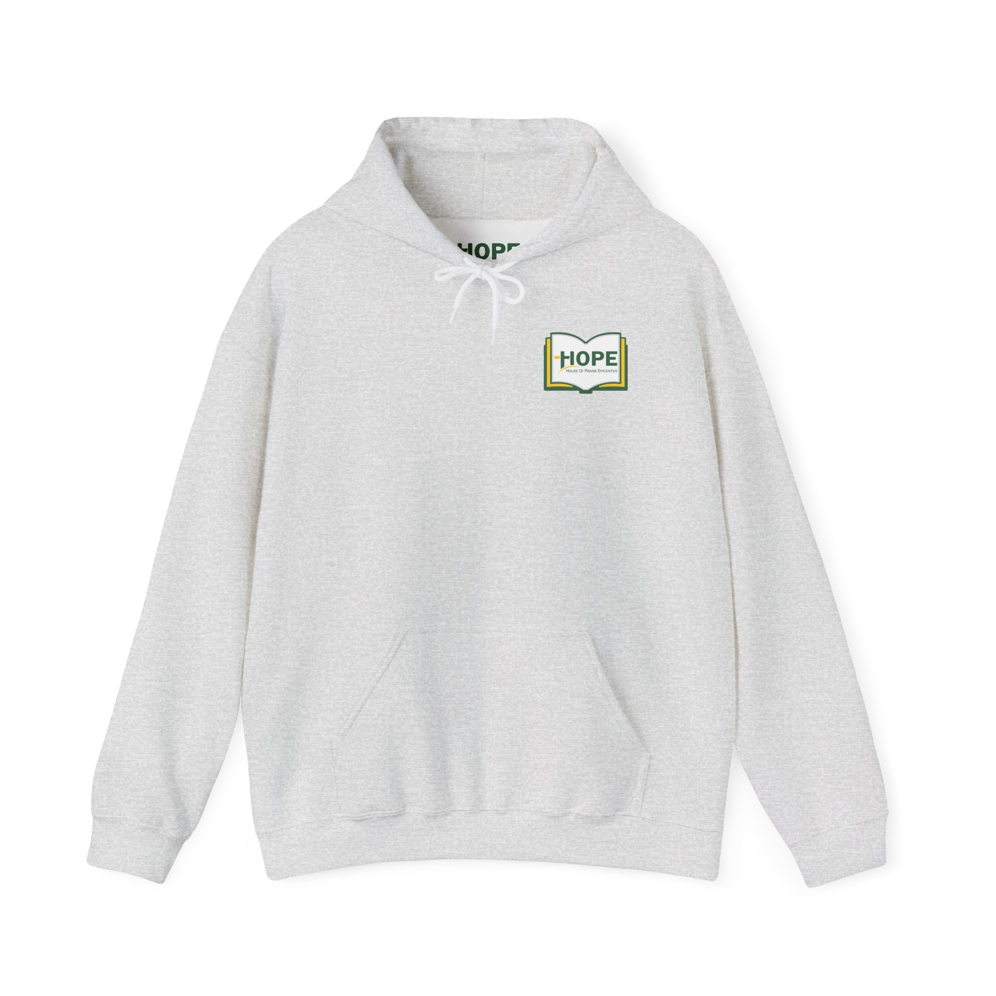 HOPE Unisex Heavy Blend™ Hooded Sweatshirt | HOPE motto back print - Image 5